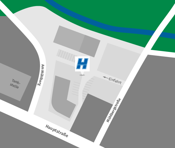 Karte Autohaus - Autohaus Hommel Suhl